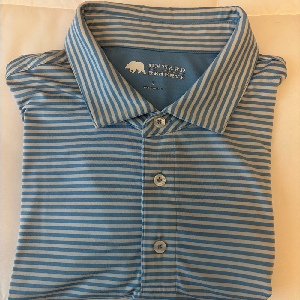 Blue Striped Men's Shirt